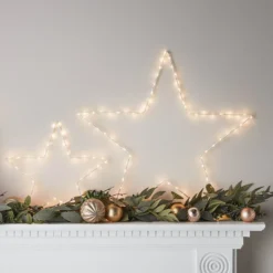 Bundle aus zwei batteriebetriebenen Osby LED-Leuchtsternen