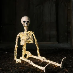 90cm 300er Micro LED Figur Damien das Skelett