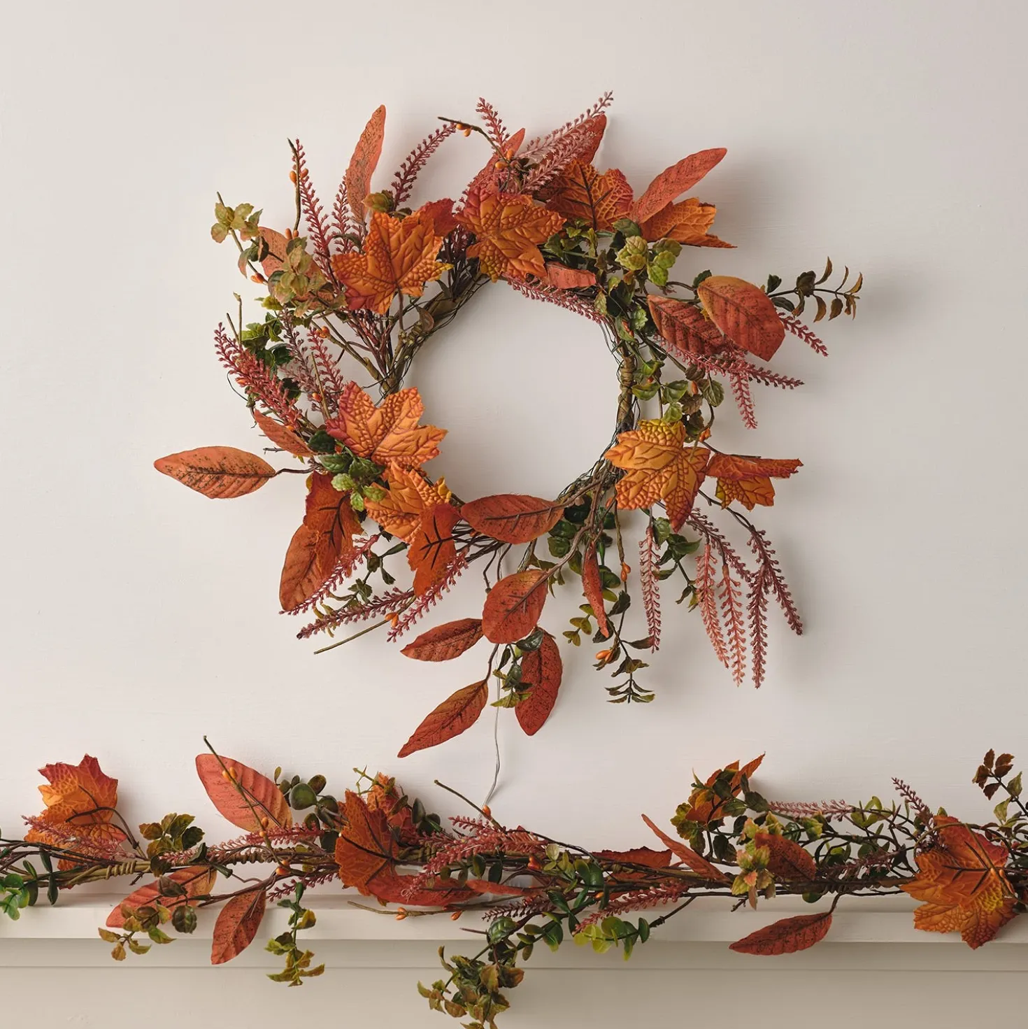 40cm Herbstkranz Ahornblätter