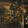 34cm LED Rattan Spinne Ocho