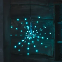 36cm LED Starburst Weihnachtsdeko außen mit Farbauswahl