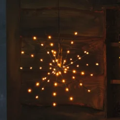 36cm LED Starburst Weihnachtsdeko außen mit Farbauswahl