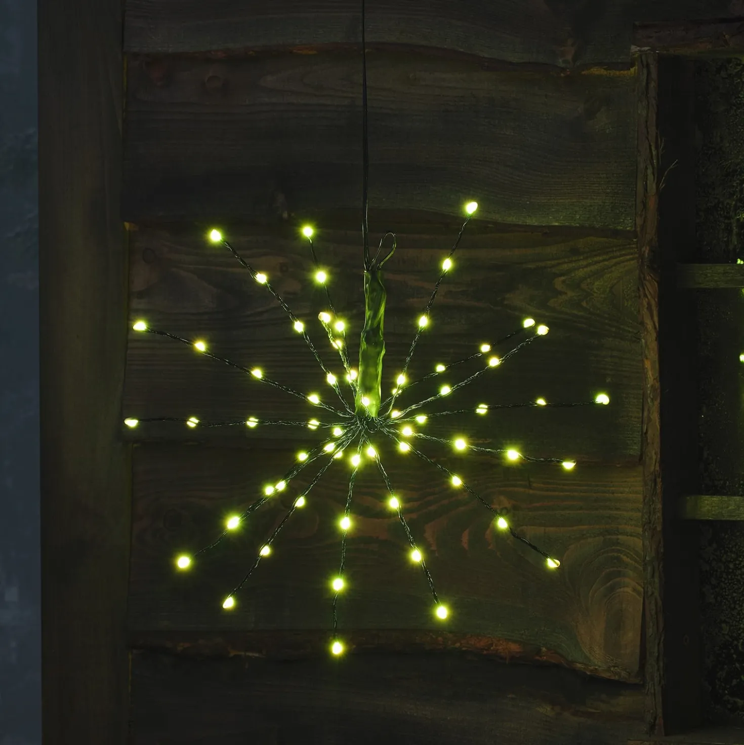 36cm LED Starburst Weihnachtsdeko außen mit Farbauswahl