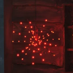 36cm LED Starburst Weihnachtsdeko außen mit Farbauswahl