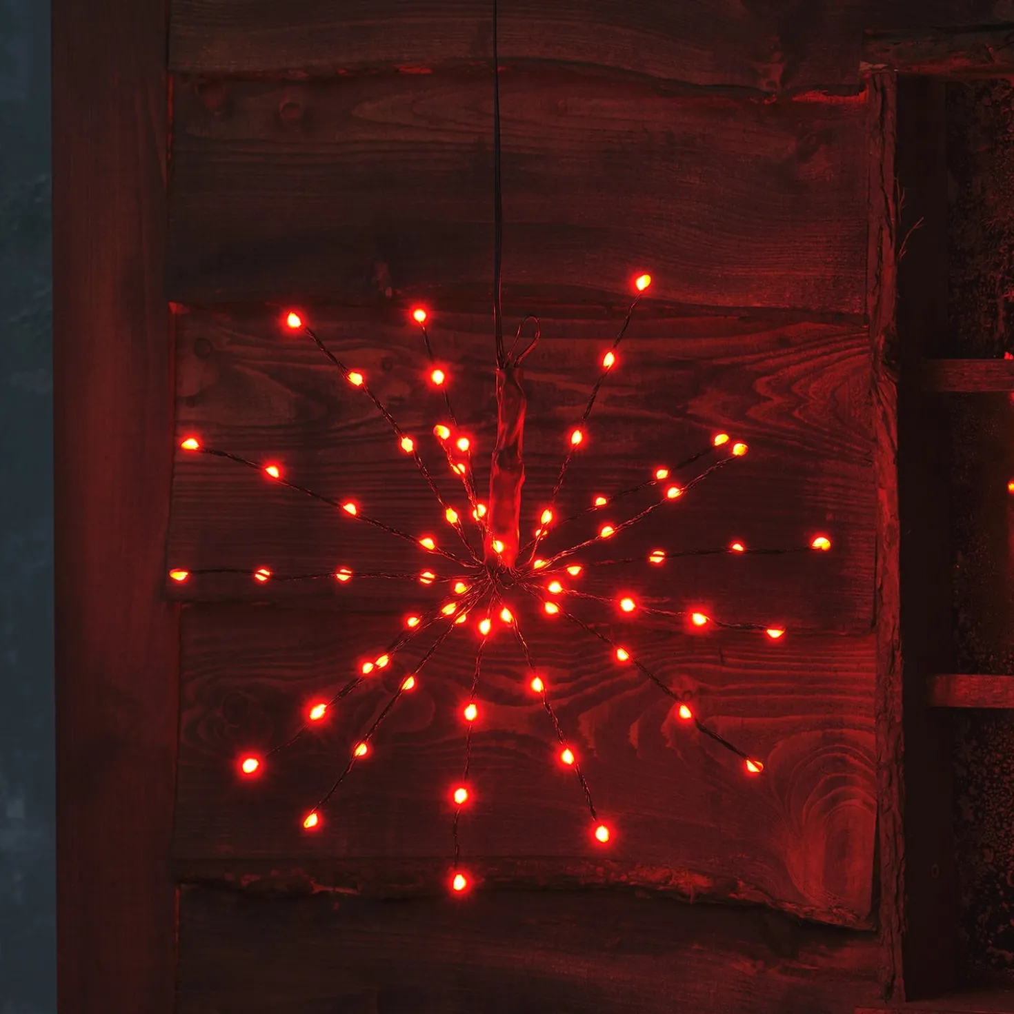 36cm LED Starburst Weihnachtsdeko außen mit Farbauswahl