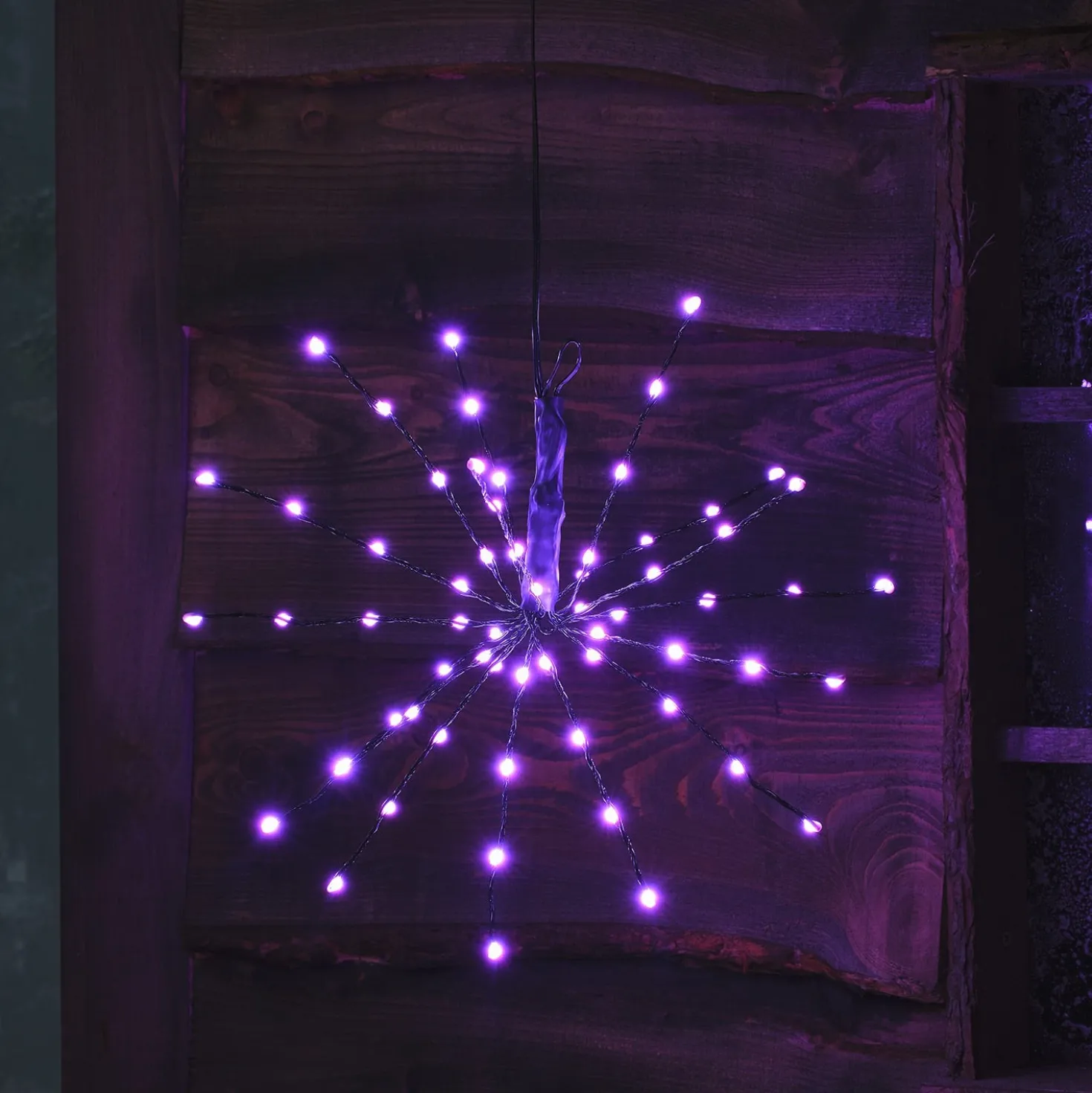 36cm LED Starburst Weihnachtsdeko außen mit Farbauswahl