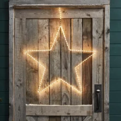 58cm LED Stern Weihnachtsbeleuchtung außen