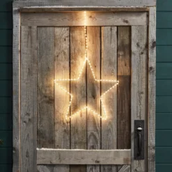 38cm LED Stern Weihnachtsbeleuchtung außen