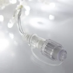 Core Connect 26m 832er LED Eiszapfen Lichterkette weiß koppelbar transparentes Kabel