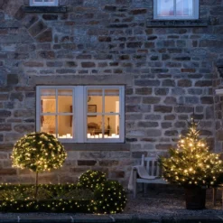 Core Connect 70m 700er LED Lichterkette warmweiß koppelbar grünes Kabel