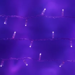 Core Connect 50m 500er LED Lichterkette lila koppelbar transparentes Kabel