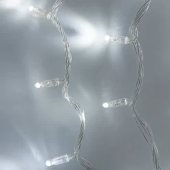 Core Connect 20m 200er LED Lichterkette weiß koppelbar transparentes Kabel