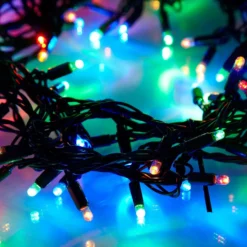 Core Connect 40m 400er LED Lichterkette bunt koppelbar grünes Kabel
