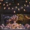 Core Connect 30m 60er Party Lichterkette warmweiß koppelbar schwarzes Kabel