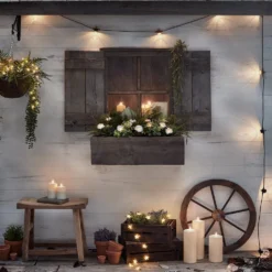 Core Connect 10m 20er Party Lichterkette warmweiß koppelbar schwarzes Kabel