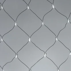 Core Connect 10m x 2m 700er LED Lichternetz weiß koppelbar grünes Kabel