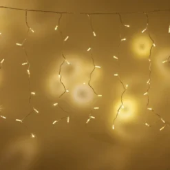 Core Connect 10m x 1m 480er LED Lichtervorhang warmweiß koppelbar transparentes Kabel