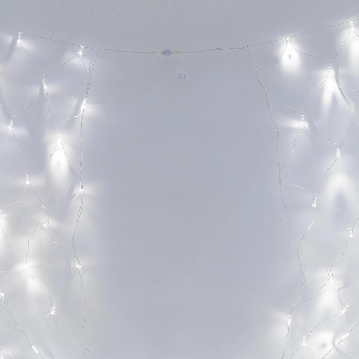 Core Connect 10m x 2m 700er LED Lichternetz weiß koppelbar transparentes Kabel