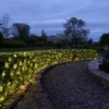 Core Connect 8m x 2m 560er LED Lichternetz warmweiß koppelbar grünes Kabel