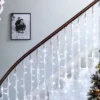 Core Connect 4m x 1m 192er LED Lichtervorhang weiß koppelbar transparentes Kabel