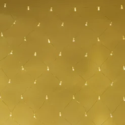 Core Connect 4m x 2m 280er LED Lichternetz warmweiß koppelbar transparentes Kabel