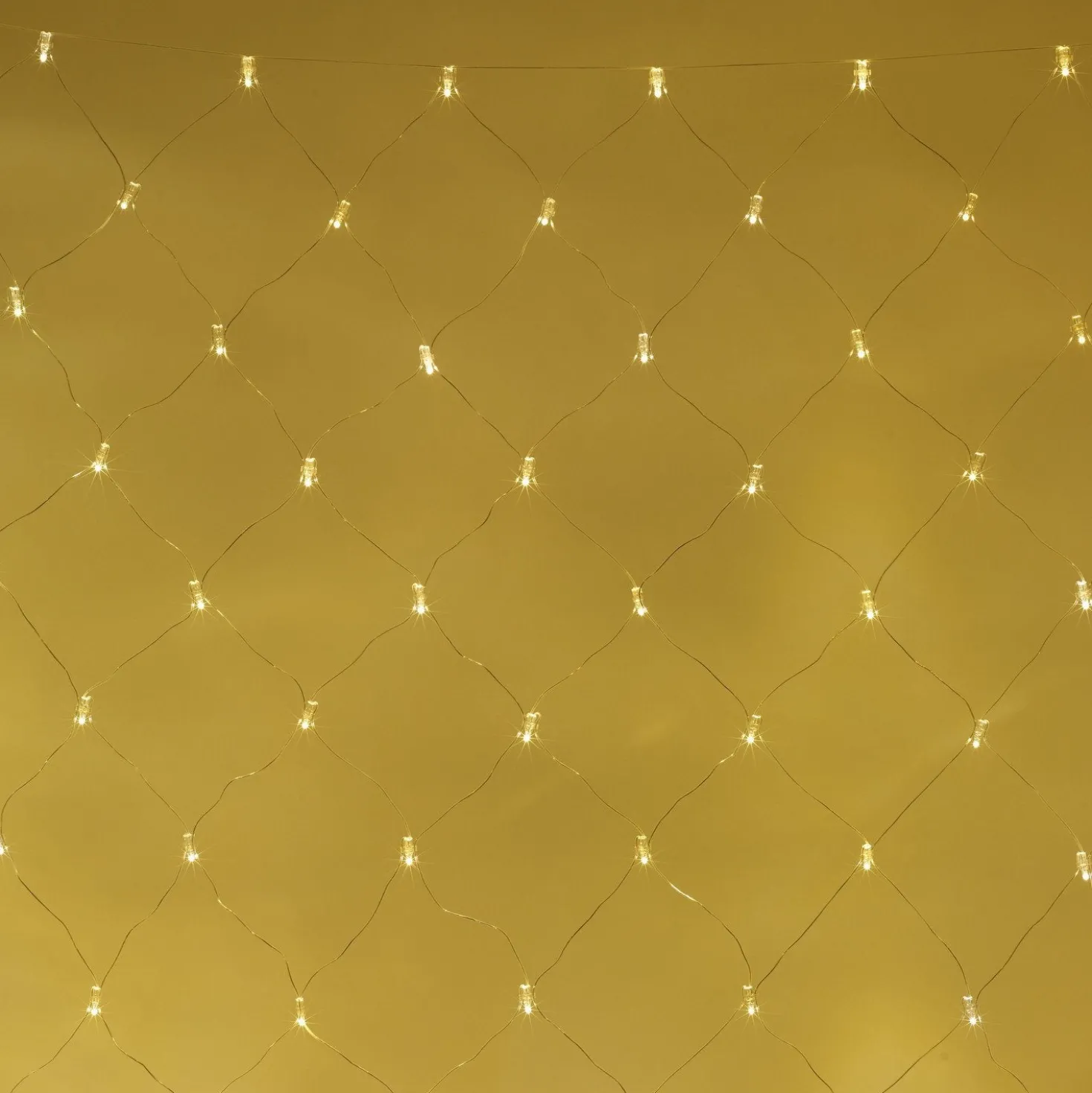 Core Connect 4m x 2m 280er LED Lichternetz warmweiß koppelbar transparentes Kabel