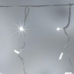 Core Connect 14m x 1m 672er LED Lichtervorhang weiß koppelbar transparentes Kabel