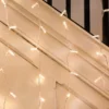 Core Connect 18m x 1m 864er LED Lichtervorhang warmweiß koppelbar transparentes Kabel