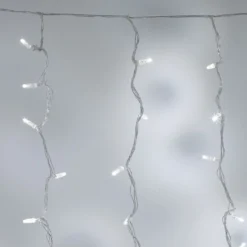 Core Connect 8m x 2m 768er LED Lichtervorhang weiß koppelbar transparentes Kabel