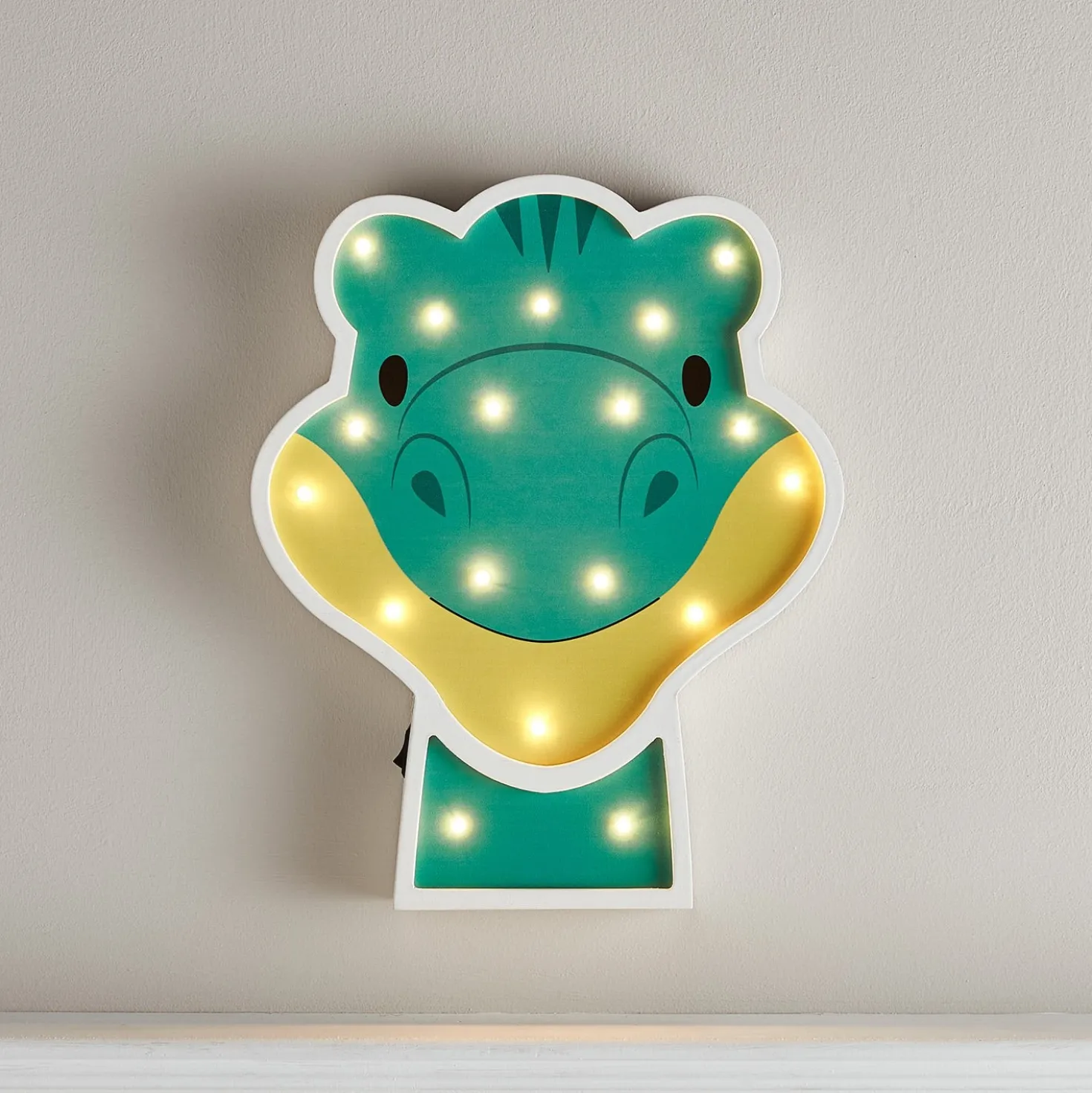 Dino Wandlampe Kinderzimmer