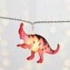 12er bunte Lichterkette Dinosaurier Batteriebetrieb