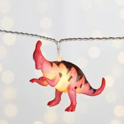 12er bunte Lichterkette Dinosaurier Batteriebetrieb