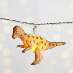 12er bunte Lichterkette Dinosaurier Batteriebetrieb