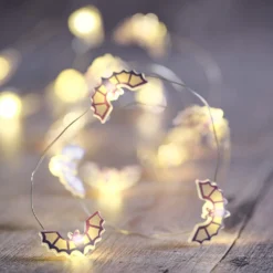 20er LED Micro Lichterkette Fledermäuse