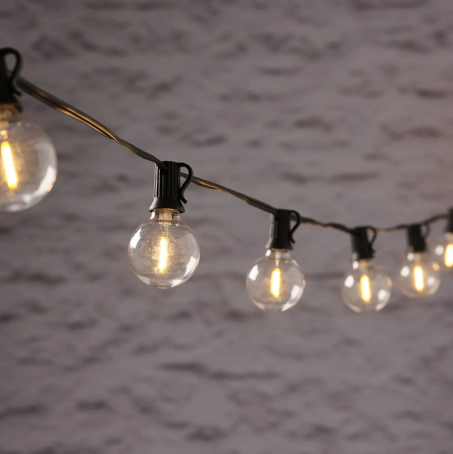 20er LED Solar Girlandenlichter mit Mini-Stäben