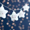 20er Lichterkette Sterne für Kinderzimmer