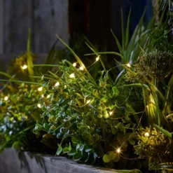 200er Micro Lichterkette außen warmweiß