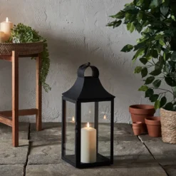 4er Set Albury Gartenlaternen mit TruGlow® Outdoor Kerzen