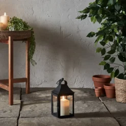 4er Set Albury Gartenlaternen mit TruGlow® Outdoor Kerzen