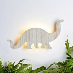 2er Set Dinosaurier Wandlampen Kinderzimmer