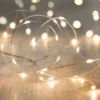 6er Set 20er Micro Lichterketten warmweiß