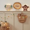 5er Set Safari Kinderzimmerlampen
