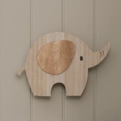 2er Set Wandlampen fürs Kinderzimmer Mond & Elefant