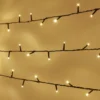 Essential Connect 20m 200er LED Lichterkette warmweiß koppelbar grünes Kabel