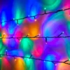 Essential Connect 30m 300er LED Lichterkette bunt koppelbar grünes Kabel