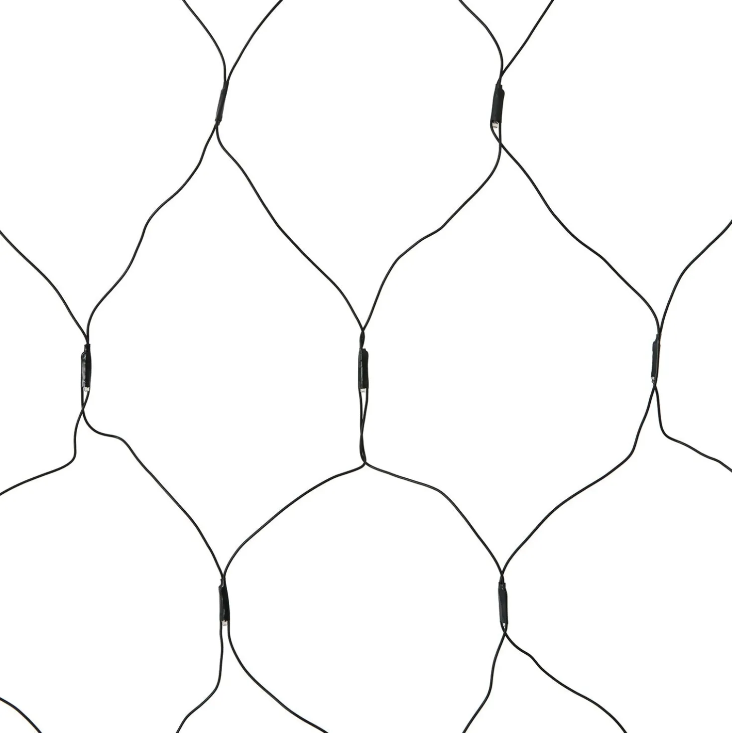 Essential Connect 8m x 1.5m 560er LED Lichternetz warmweiß koppelbar grünes Kabel
