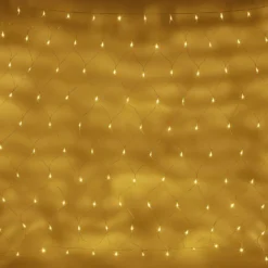 Essential Connect 6m x 1.5m 420er LED Lichternetz warmweiß koppelbar transparentes Kabel
