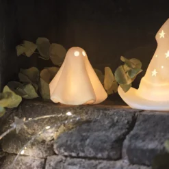 Gerald der LED-Halloween-Geist aus Porzellan