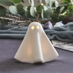 Gerald der LED-Halloween-Geist aus Porzellan