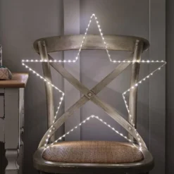 Großer 60 cm Osby LED-Leuchtstern mit zweifarbiger Beleuchtung